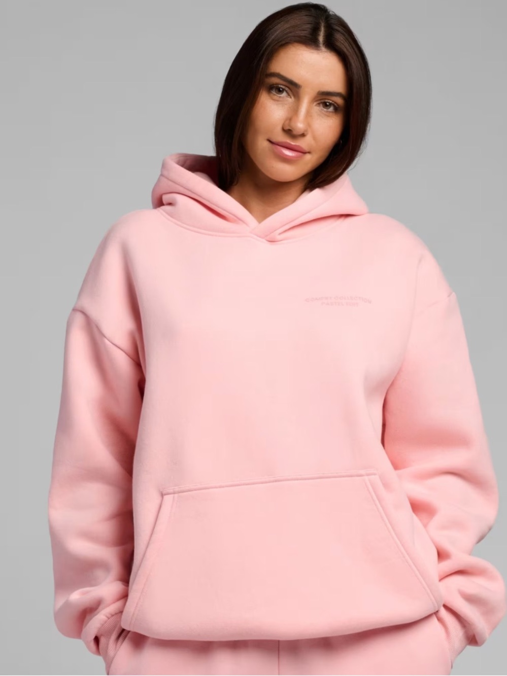 Comfrt Hoodie and Joggers in Bubblegum Pastel